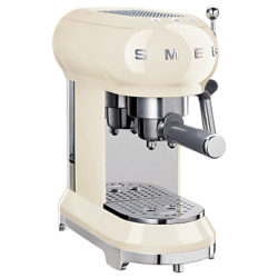 Smeg ECF01 Coffee Machine Cream